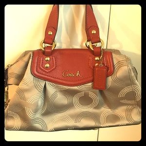 Coach Bags - Cream and orange coach purse Coach Bags - Cream and orange coach purse